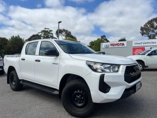 2024  Toyota Hilux Workmate Ute (Glacier White) Used Car Thumbnail