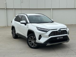 2024 Toyota RAV4 GXL SUV (Frosted White) Used Car Thumbnail