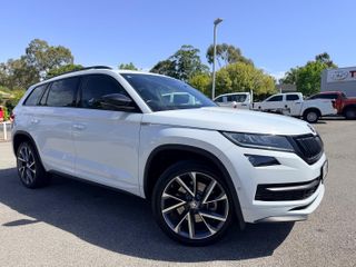 2021  SKODA Kodiaq Sportline SUV (Moon White) Used Car Thumbnail