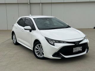 2022  Toyota Corolla Ascent Sport Hatch (Glacier White) Used Car Thumbnail
