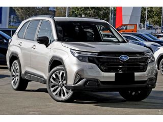 2025  Subaru Forester Hybrid Touring SUV (Cashmere Gold Opal) New Car Thumbnail