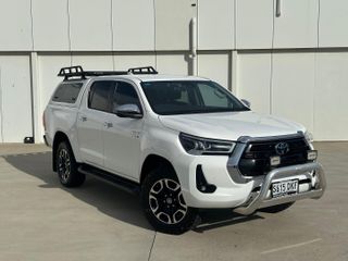 2021  Toyota Hilux SR5 Ute (Glacier White) Used Car Thumbnail