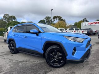 2021  Toyota RAV4 Cruiser SUV (Eclectic Blue) Used Car Thumbnail