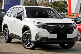 2025  Subaru Forester Touring SUV (Crystal White) New Car Thumbnail